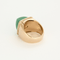 Bague 55 FRED - Pain de sucre - Bague en or jaune et diamants, cabochon de chrysoprase interchangeable 58 Facettes DV21289-3-DV0882-1