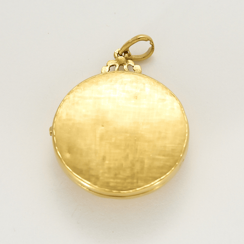 Pendentif Pendentif Porte souvenir ouvrant en or jaune 58 Facettes DV0021-13