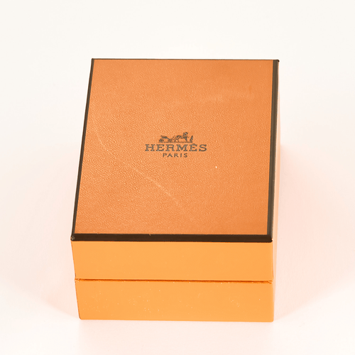 Collier HERMES - Chaine d'ancre -  Collier pendentif en argent 58 Facettes DV23579-1