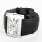 CARTIER - Tank Divan - Montre en acier