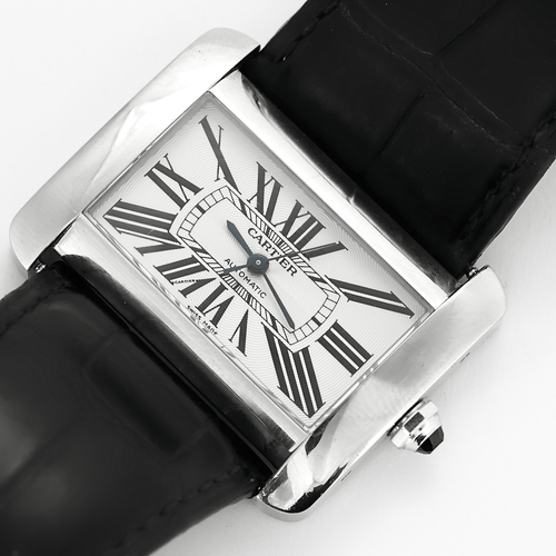 Montre CARTIER - Tank Divan - Montre en acier 58 Facettes DV22972-25