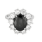 Bague Bague en or gris, saphir et diamants 58 Facettes DV6621-14