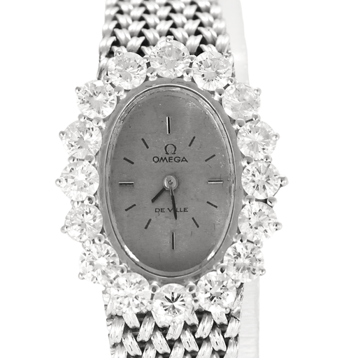 Montre OMEGA - Montre de dame en or blanc et diamants 58 Facettes DV22972-18