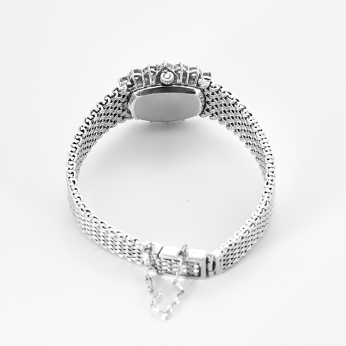 Montre OMEGA - Montre de dame en or blanc et diamants 58 Facettes DV22972-18