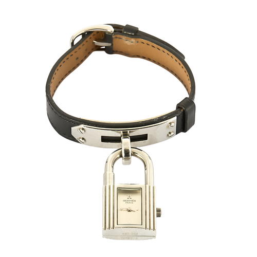 HERMES - Kelly - Montre de dame en acier