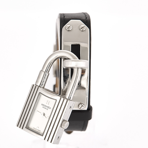 HERMES - Kelly - Montre de dame en acier