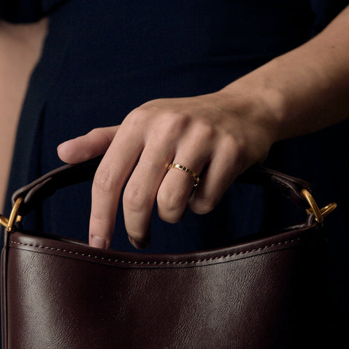 Bague 52 CHOPARD - Ice Cube - Alliance en or jaune 58 Facettes DV20103-5