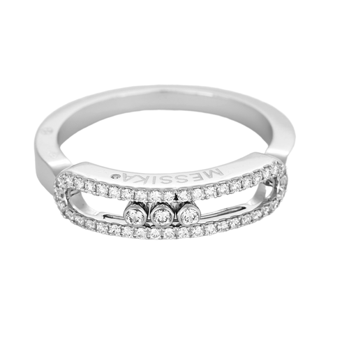 Bague 56 Bague pavée Baby Move 58 Facettes DDV20564-1