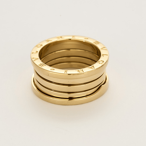 Bague 56 Bulgari - B Zéro - Bague souple en or jaune 58 Facettes DV22894-3