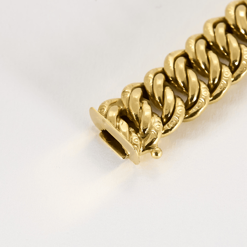 Bracelet Bracelet à maille gourmette en or jaune 58 Facettes DV22637-2