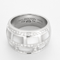 Bague 54 MAUBOUSSIN - La vertu - Bague en or gris, nacre blanche et diamants 58 Facettes DV23962-7