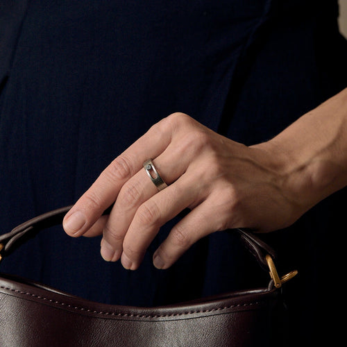 Bague 60 Messika, Bague collection Move Titanium, petit modèle. 58 Facettes DV18835-1