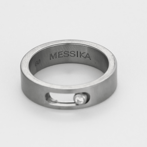 Bague 60 Messika, Bague collection Move Titanium, petit modèle. 58 Facettes DV18835-1