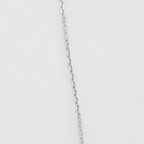 DINH VAN - Le Cube  - Collier en or gris et diamant - Moyen Modèle