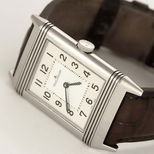 Montre JAEGER LECOULTRE - Reverso - Ultra slim - Montre en acier 58 Facettes DV22972-19