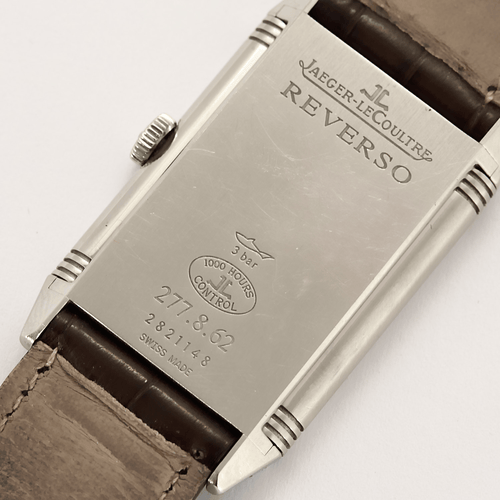 Montre JAEGER LECOULTRE - Reverso - Ultra slim - Montre en acier 58 Facettes DV22972-19