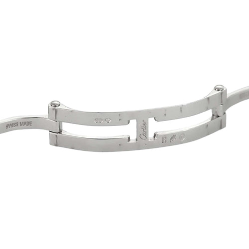 Montre Cartier - Tank Américaine - Montre en or blanc et diamants 58 Facettes DV25042-1