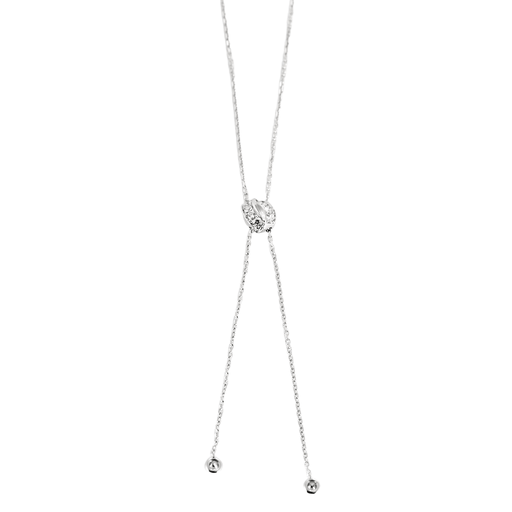 Collier CHAUMET - Lien Séduction - Collier en or gris et diamants 58 Facettes DV25245-1