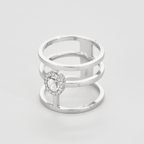 Bague 51 Messika Bague White Gold Diamond Ring, white gold, Diamond 58 Facettes DV25154-1