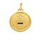 Pendentif Augis - Médaille sentimentale en or jaune 58 Facettes DV20103-6