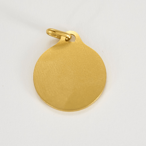 Pendentif Augis - Médaille sentimentale en or jaune 58 Facettes DV20103-6