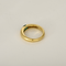 Bague 51.5 Bague jonc en or jaune et émeraude : 0,40 carat 58 Facettes DV32960-1