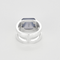 Hermès - Médor - Bague en argent, calcédoine bleue et diamants
