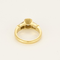 Bague 51 Bague solitaire en or jaune et diamants 58 Facettes DV25249-2-51-2
