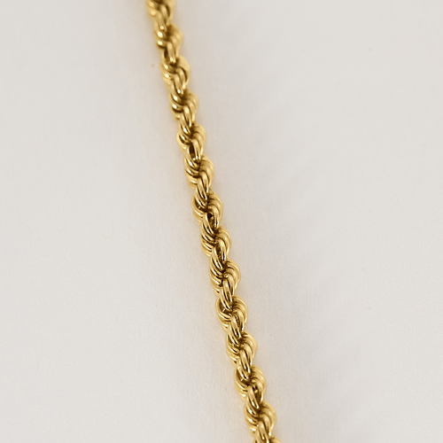 Collier Collier de passementerie en or jaune 58 Facettes DV24448-5