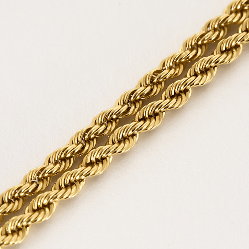 Collier Collier de passementerie en or jaune 58 Facettes DV24448-5