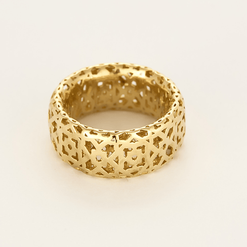 Bague 52 TIFFANY & CO.  Paloma Picasso  - Marrakech Band - Anneau en or jaune 58 Facettes DDV23271-3