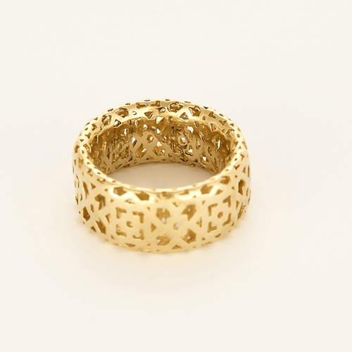 Bague 52 TIFFANY & CO.  Paloma Picasso  - Marrakech Band - Anneau en or jaune 58 Facettes DDV23271-3