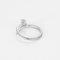 Bague 51 CARTIER - Juste un Clou- Petit Modèle semi pavé - Bague en or gris et diamants 58 Facettes DV8241-5-51-2