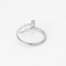 Bague 51 CARTIER - Juste un Clou- Petit Modèle semi pavé - Bague en or gris et diamants 58 Facettes DV8241-5-51-2