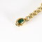 Bracelet en or jaune, diamants et émeraudes 58 Facettes DV22637-3