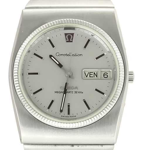 OMEGA - Constellation Megaquartz 32Mhz - Montre en acier