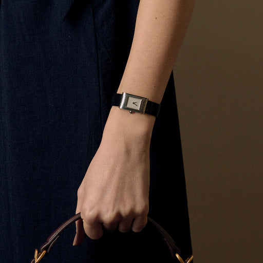 BOUCHERON - Reflet - Montre en acier à mouvement quartz et boitier rectangulaire