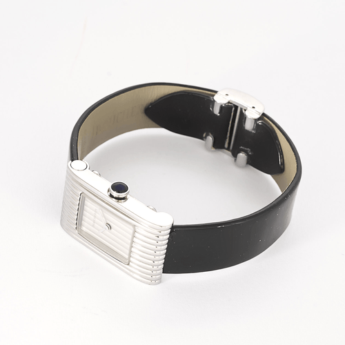 Montre BOUCHERON - Reflet - Montre en acier à mouvement quartz et boitier rectangulaire 58 Facettes DV23254-1