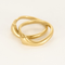 Bague 54 Boucheron - Trouble Vintage - Deux bagues en or jaune à motif de tête de serpent 58 Facettes DV25624-2