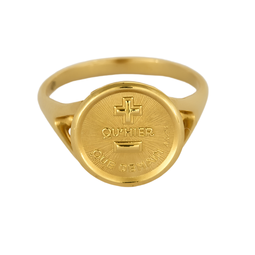 Augis - Bague sentimentale - La Majestueuse- or jaune