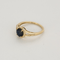 Bague 54 Bague en or jaune saphir et diamants 58 Facettes DV25212-30