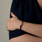 Bracelet FRED - Force 10- Grand Modèle - Bracelet câble en nylon tressé et manille en or gris et or rose 58 Facettes DV0997-6