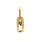 Boucles d'oreilles DINH VAN - Mono-boucle d’oreille Maillon en or jaune diamants 58 Facettes DV25288-3