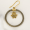 Boucles d'oreilles FRED - FORCE 10 Vintage - Paire de boucles d'oreilles en acier et or jaune 58 Facettes DV26267-5