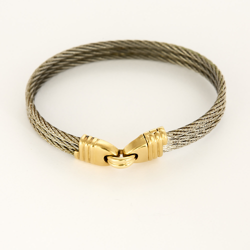 FRED - Force 10 Vintage - Bracelet or et acier