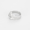 Bague Laurent Tschiegg - Bague moderniste en or blanc et diamants 58 Facettes DV23512-2