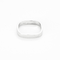 Bague 62 DINH VAN - Alliance carrée en or blanc 58 Facettes DV26290-1-62-2