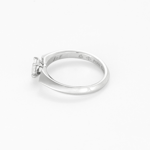 Bague 49 CHAUMET - Sérénade - Bague en platine et diamants 58 Facettes DV26052-1