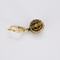 Boucles d'oreilles Boucles d'oreilles dormeuses en or jaune, or blanc et diamants 58 Facettes DV26327-1