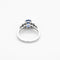 Bague 52,5 Bague en platine, saphir et diamants 58 Facettes DV11567-1-525-6